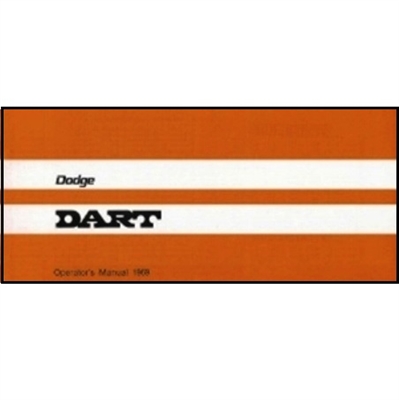 Factory Owner's Manual for 1969 Dodge Dart