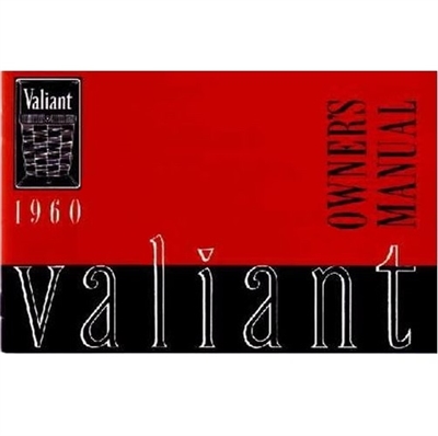 Original Chrysler Corp. MoPar parts list for all 1960 Valiant