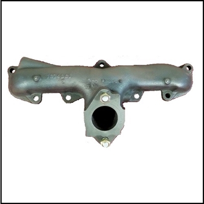 Reconditioned driver side exhaust manifold for 1957-58 Chrysler New Yorker - 300C - 300D and 1957-58 Imperial