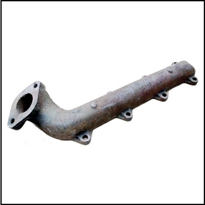 Reconditioned PN 1618650 driver-side exhaust manifold for 1956-60 Plymouth Belvedere - Fury - Plaza - Savoy - Sport Fury with 277 - 301 - 303 - 381 CID engine & 1960 Dodge with 318 engine