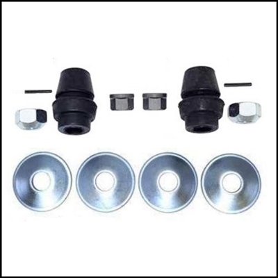 PN 2071443 - 2071211 strut rod bushing package for 1963-72 Plymouth Duster - Scamp - Valiant; 1964-69 Barracuda and 1963-72 Dodge Dart - Demon