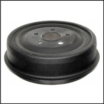 10" brake drum with the small bolt-pattern for 1964-69 Plymouth Barracuda; 1964-72 Duster - Scamp - Valiant and 1964-72 Dodge Dart - Demon with V-8 engine