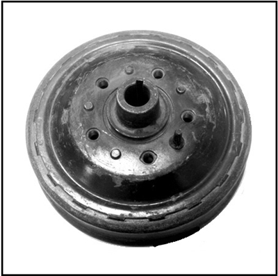PN 651646 10" ID rear brake drum/hub assembly for all 1936-38 Plymouth