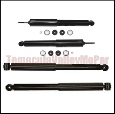 Matched shock absorber package for all 1967-69 Plymouth Barracuda - Valiant all 1967-69 Dodge Dart