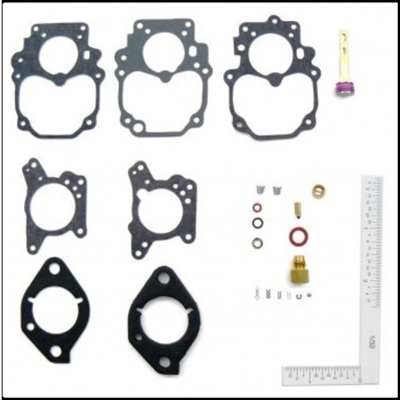 Carburetor repair kit for 1960-71 Plymouth; Dodge and 1961-71 Dodge trucks with 170 - 198 - 225 CID 6-cylinder engines and Carter BBS 1-BBL carb