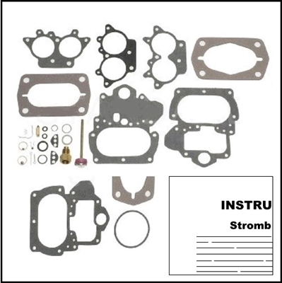 Stromberg carburetor rebuild kit for the following with 273 and 318 CID engine: 1960-66 Plymouth Barracuda - Belvedere - Fury - Savoy - Valiant; 1960-66 Dodge Coronet - Dart - Monaco - Polara - 330 - 440; 1960-66 Dodge Trucks