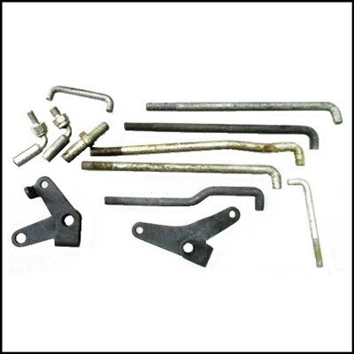 NOS PN 830262 throttle linkage service package for 1937 Chrysler Corp. passenger cars