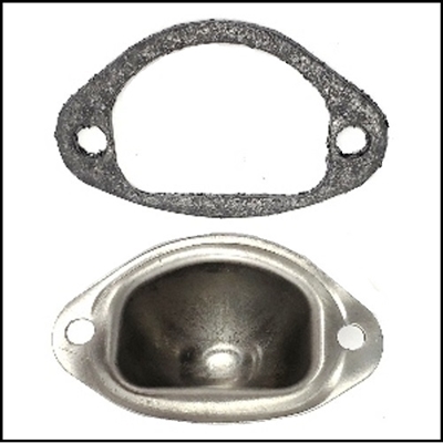 PN 2951544 Thermostatic choke well cup & gasket used on 1970-72 Big Block & 1070-71 Small Block engines