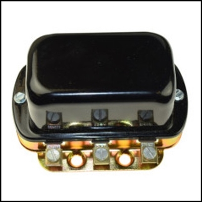 PN 1268222 - 1571161 generator voltage regulator for 1946-56 Dodge civilian Power Wagons with 6-volt positive ground electrical systems