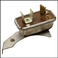 PN 1939386 instrument voltage limiter for 1960-61 Dodge trucks ; 1962-66 Town Wagon/Town Panel and 1962-68 conventional cab trucks with tach