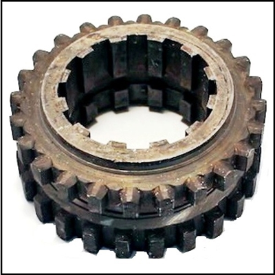 PN 927383 transfer case driven shaft two-speed clutch gear for Dodge WDX; B-1-PW; B-2-PW; B-3-PW; B-1-PW; C-1-PW; C-2-PW and WM300 Power Wagons