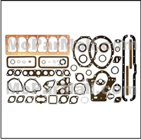 Complete engine overhaul gasket set for 1935-41 Plymouth & Dodge  with 201-217-218-230-237-241-250-264 flat-head six engines
