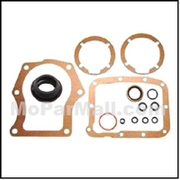 14-piece gasket and seal kit for the A-833 4-speed transmission used on 1960-76 Plymouth Barracuda - Duster - Scamp - Valiant and Dodge Dart - Demon - Sport