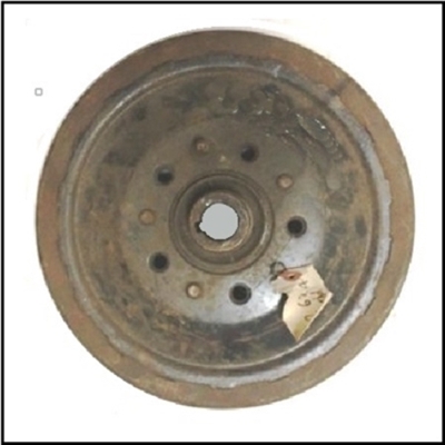 Rear Drum w/Hub for 1946-48 Chrysler Saratoga; 1946-52 New Yorker and 1946-55 Imperial - T/C