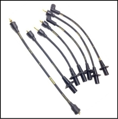 PN 2275438 - 2420800 spark plug wire set for 1960-72 Plymouth Barracuda - Valiant; 1960-72 Dodge Dart - Lancer and 1961-64 Dodge Trucks with 170 - 225 cubic inch Slant 6 engine