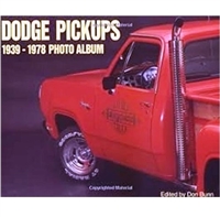 110-page comprehensive black and white photographic history of the pickups that earned Dodge its reputation as a leader in engineering and style