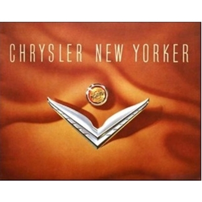 Original Prestige Sales Brochure for 1953 Chrysler New Yorker