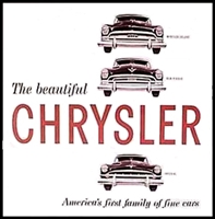 Original Sales Brochure for 1954 Chrysler