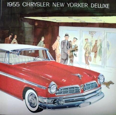 Original Sales Brochure for 1955 Chrysler C300