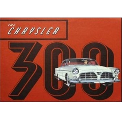 Original Sales Brochure for 1955 Chrysler C300