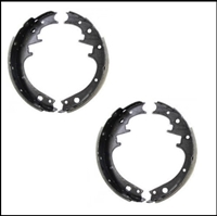 (4) premium bonded brake shoes for the front or rear of all 1964-70 Dodge A-100 and A-108 compact pick-up and vans