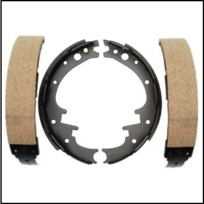10" brake shoes for 1964-69 Plymouth Barracuda; 1964-72 Duster - Scamp - Valiant & 1964-72 Dodge Dart - Demon with V-8 engine