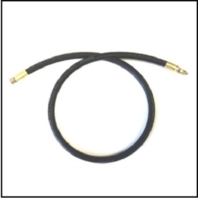 New oil pressure gauge hose with swaged-on end fittings for 1955-56 Dodge - DeSoto - Chrysler - Imperial & 1955 Plymouth