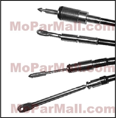 Transmission "shift" and "park" cables for 1963-65 Dodge Dodge conventional cab trucks
