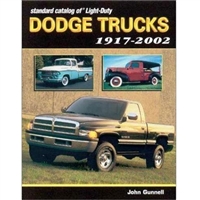 Model line-up, specifications, production quantities, factory pricing, optional equipment, engine options, etc. of every production truck built by Chrysler Corp. up through 2002