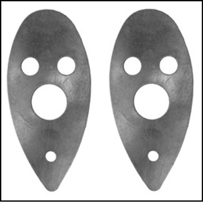 Pair of rubber tail lamp mounting pads for 1936 Plymouth P1 & P2