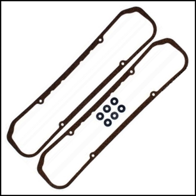 Set of PN 1821440 valve cover gaskets for 1958-early 1963 350 - 361 - 383 - 413 CID engines