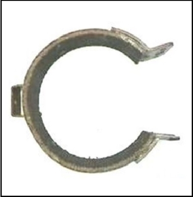 Re-lined hand brake band for 1941-48 Plymouth - Dodge - DeSoto - Chrysler
