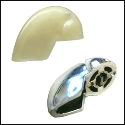 PN 1148014 molded plastic windshield wiper control knob for 1941-48 Chrysler Corp. passenger cars