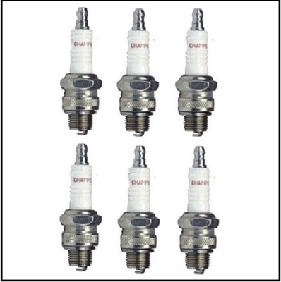 Set of (6) premium spark plugs with gaskets for 1945-68 Dodge WDX; B-1-PW; B-2-PW; B-3-PW; B-4-PW; C-1-PW; C-3-PW; C-4-PW and WM300 Power Wagons