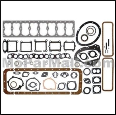 Complete engine gasket set for 1931-42 Chrysler Airflow - Imperial - New York Special - Traveler with 298/323 CID straight-eight
