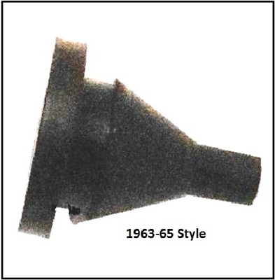 Radio antenna cable grommet for all 1963-66 Plymouth and Dodge A-Body