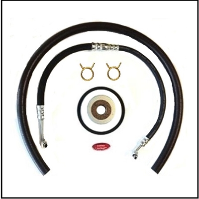Power Steering Hose - Filter - Decal Set for 1955-1956 Plymouth - Dodge - DeSoto - Chrysler - Imperial
