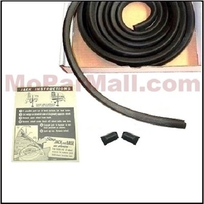 Trunk Seal & Detail Set for 1957-1959 Plymouth - Dodge - DeSoto - Chrysler - Imperial