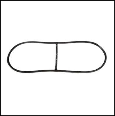 PN 790080 - 848763 1-piece molded windshield gasket for all 1940 Dodge D14 - D17