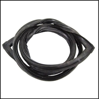 PN 1592520 - 1577324 OE-style molded rear window gasket for 1955-56 Plymouth Belvedere - Fury & 1955-56 Dodge Coronet - Cutom Royal - Royal 2/4-door pillarless hardtops