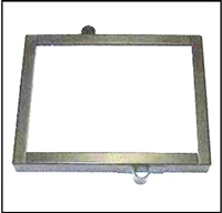 Original equipment style 6-volt battery hold-down frame for 1941-54 Chrysler Corp. passenger cars