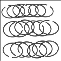 Package of (18) piston rings for Mercury Mercury Mark 75 - 75A - 78 - 78A and all 1960-62 Merc 600 - 700 6-cylinder outboards