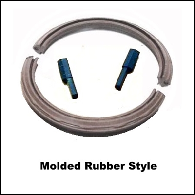 Rope style or molded rubber crankshaft rear main oil seal for 1955-66 Plymouth - Dodge - DeSoto Chrysler with polysphere engine and with 1951-58 Hemi