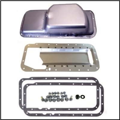 Engine oil pan and windage tray set for 1966-71 Plymouth and Dodge B/E-Body with 426 hemi engines
