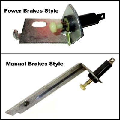 NOS PN 2631047 - 2631048 brake lights switch & bracket for 1965-66 Plymouth Fury; 1965-66 Dodge Monaco - Polara - 880 & 1965-66 Chrysler