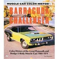 The essential guide for Chrysler's 1967-69 A-Body Barracudas and the 1970-74 E-Body Challengers, Barracudas, and 'Cudas
