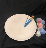 Circular Serving Dish 1 piece $50