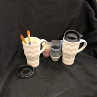 Chevron Travel Mugs 2 set  $40