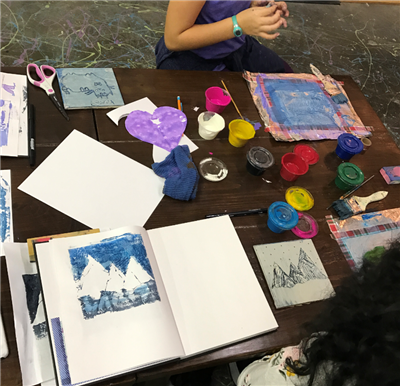 Printmaking & Lettering Design Workshop