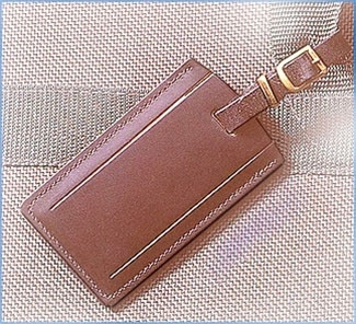 Security Flap Luggage Tag